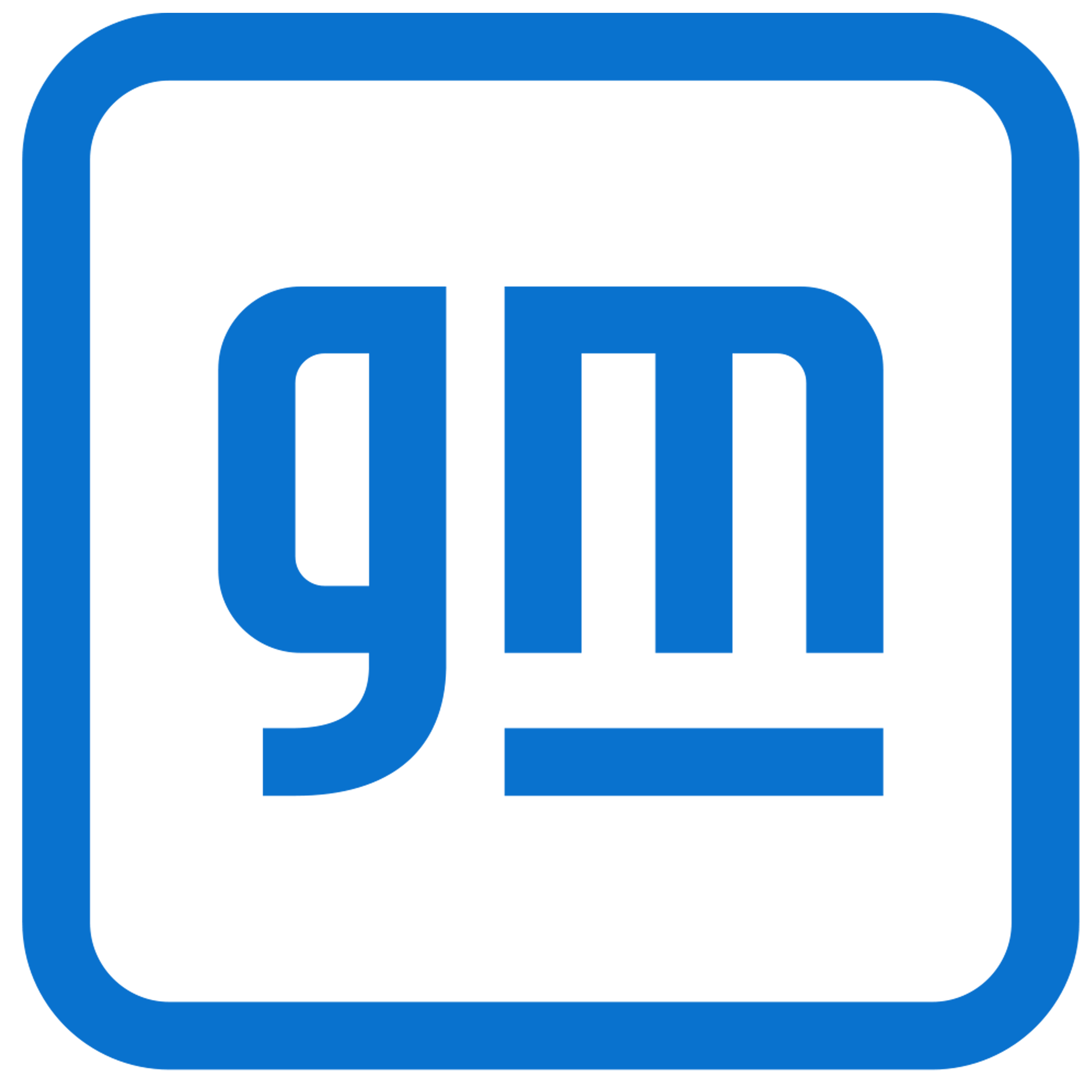 GM Brandmark 2021 blue