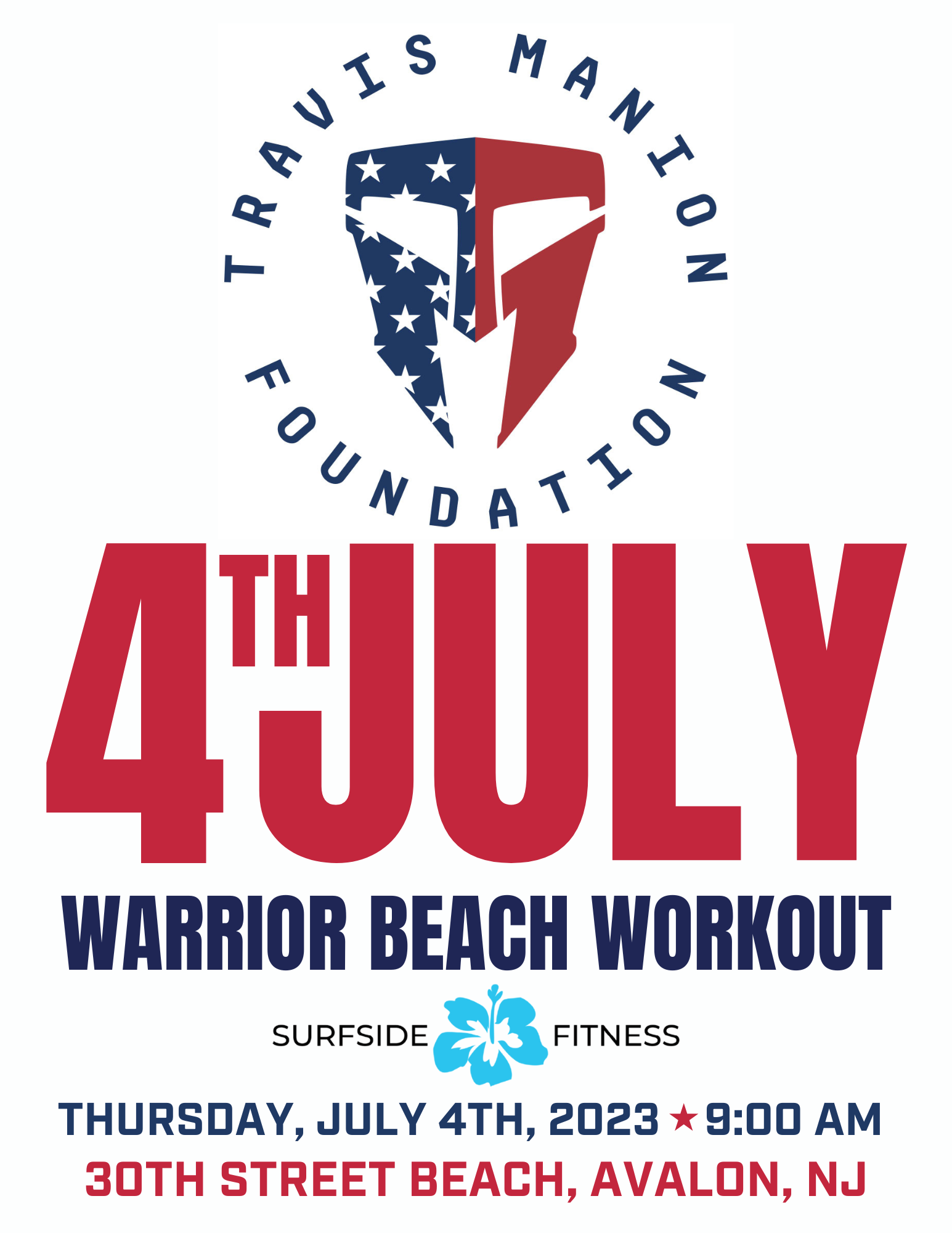 4th Annual Warrior Beach Workout