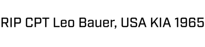 5K RIP CPT Bauer Ann Jeff Hunter Logo