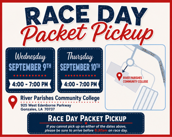 Baton Rouge Packet Pickup Info