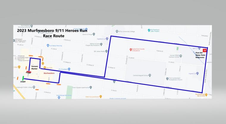 2023 Race Route